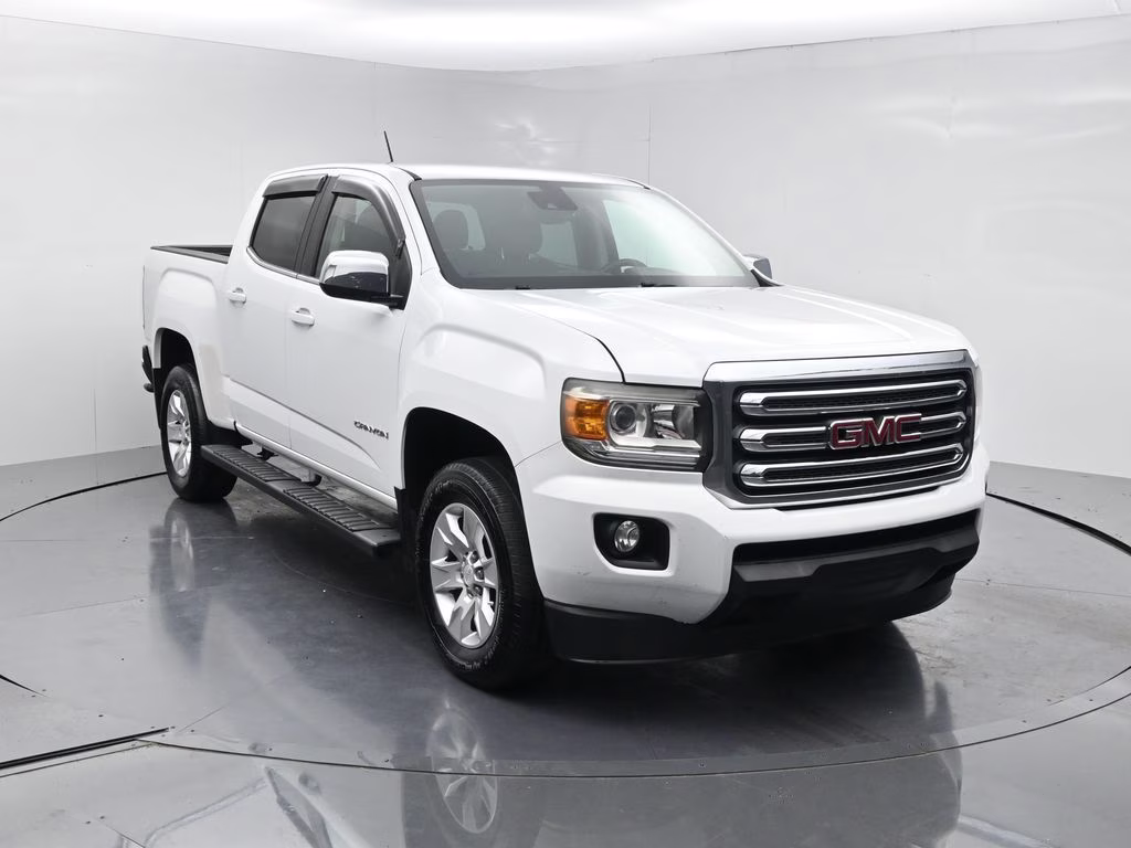 2017 Summit White GMC Canyon SLE1 RWD Truck