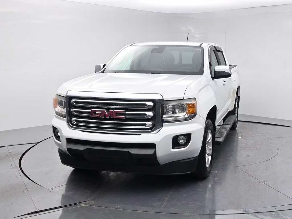 2017 Summit White GMC Canyon SLE1 RWD Truck