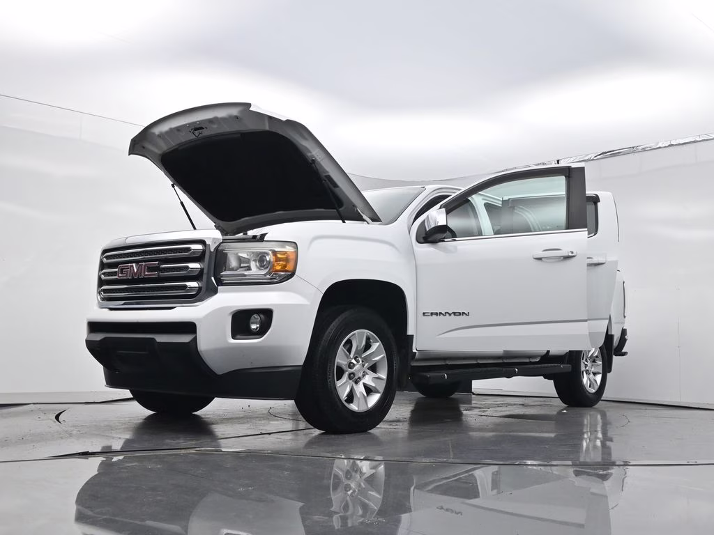 2017 Summit White GMC Canyon SLE1 RWD Truck