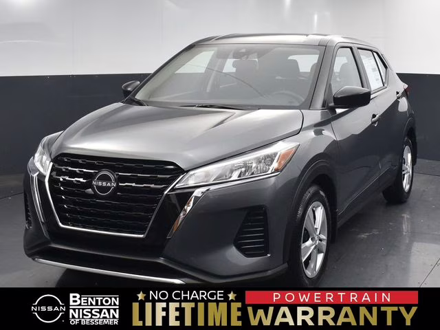 2024 Gun Metallic Nissan Kicks S FWD SUV