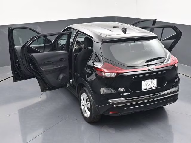 2024 Super Black Nissan Kicks S FWD SUV