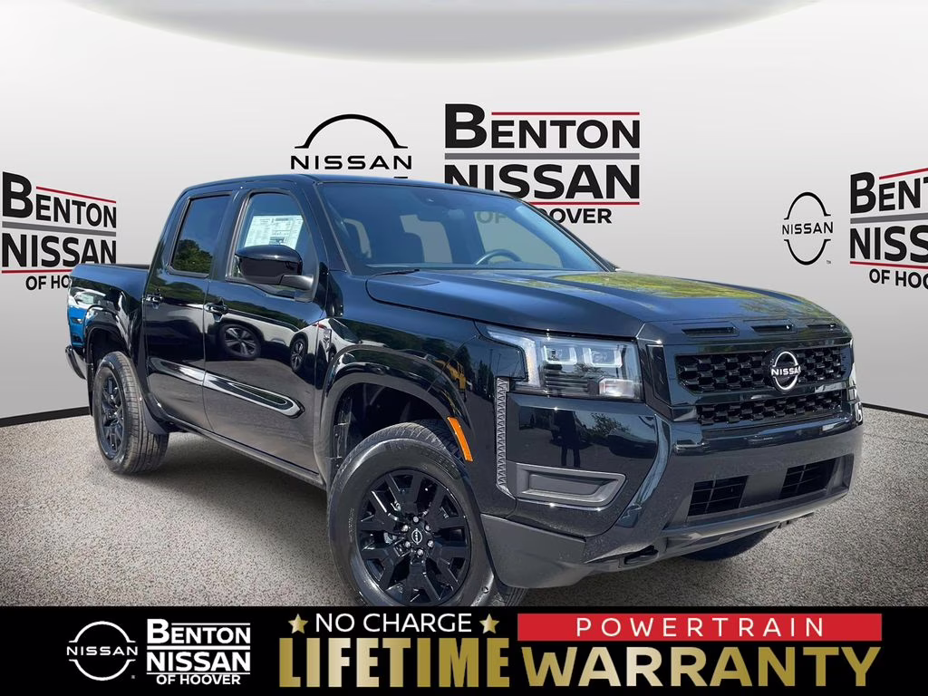 2026 Super Black Nissan Frontier SV 4X4 Truck