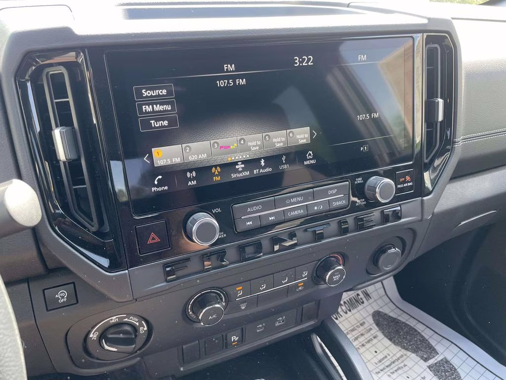2026 Super Black Nissan Frontier SV 4X4 Truck