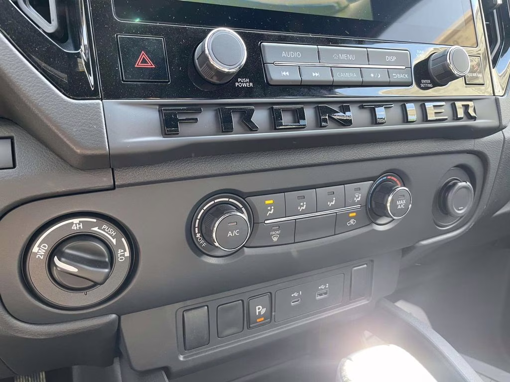2026 Super Black Nissan Frontier SV 4X4 Truck