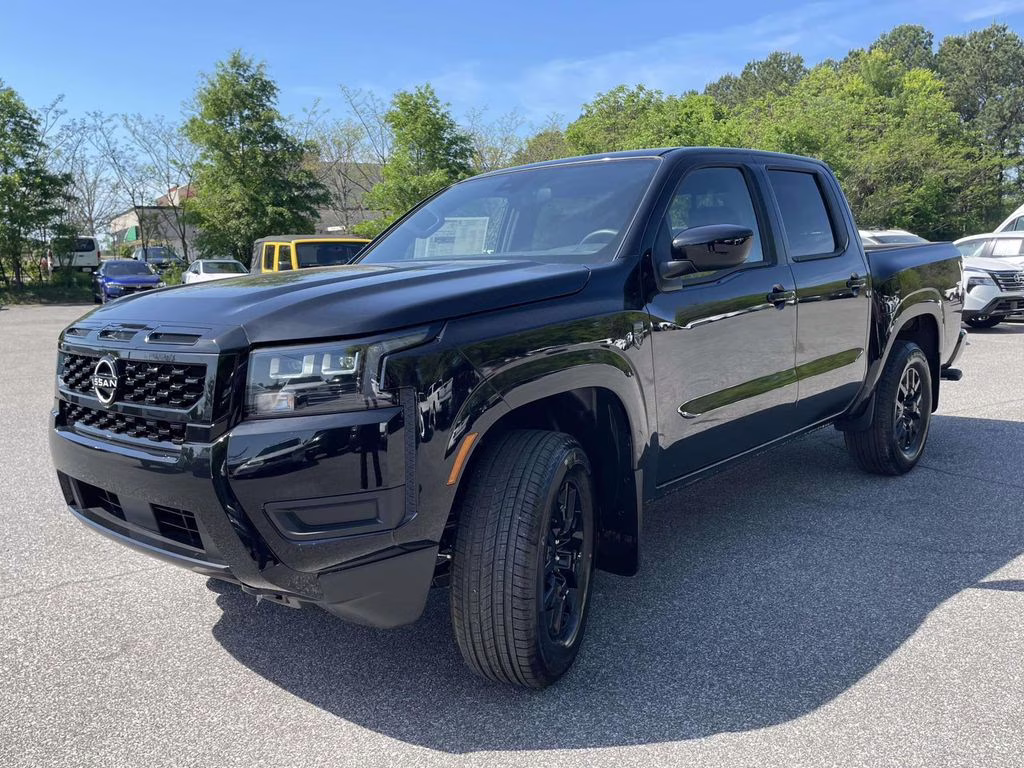 2026 Super Black Nissan Frontier SV 4X4 Truck