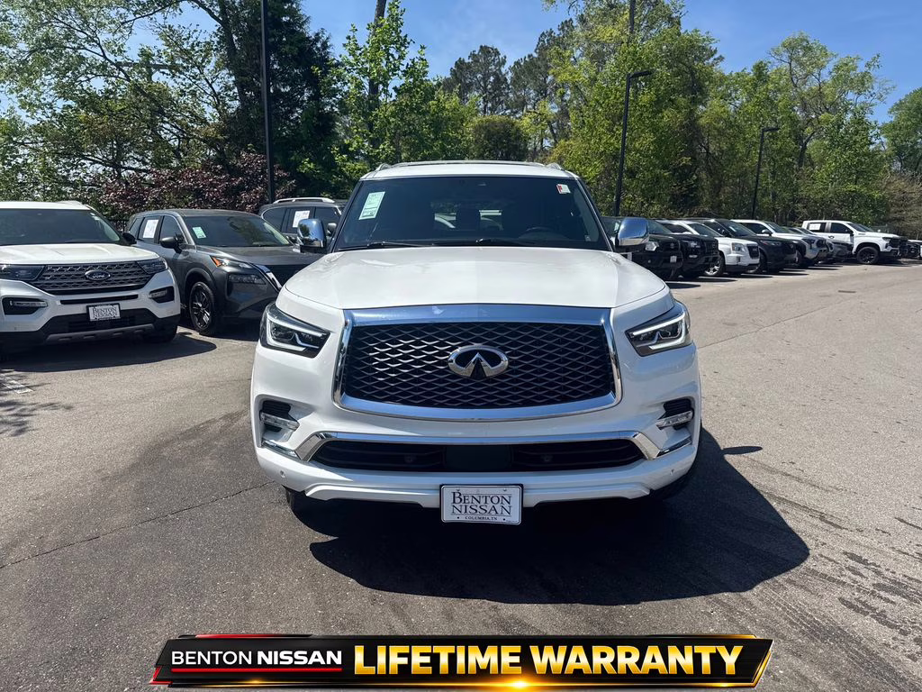 2023 Moonstone White INFINITI QX80 Sensory 4X4 SUV