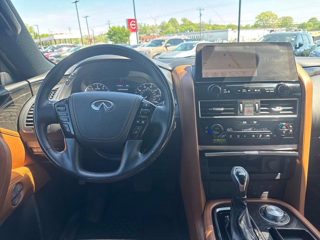 2023 Moonstone White INFINITI QX80 Sensory 4X4 SUV