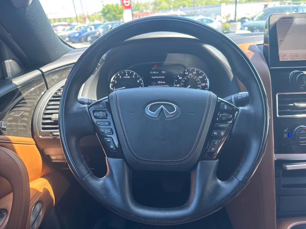 2023 Moonstone White INFINITI QX80 Sensory 4X4 SUV