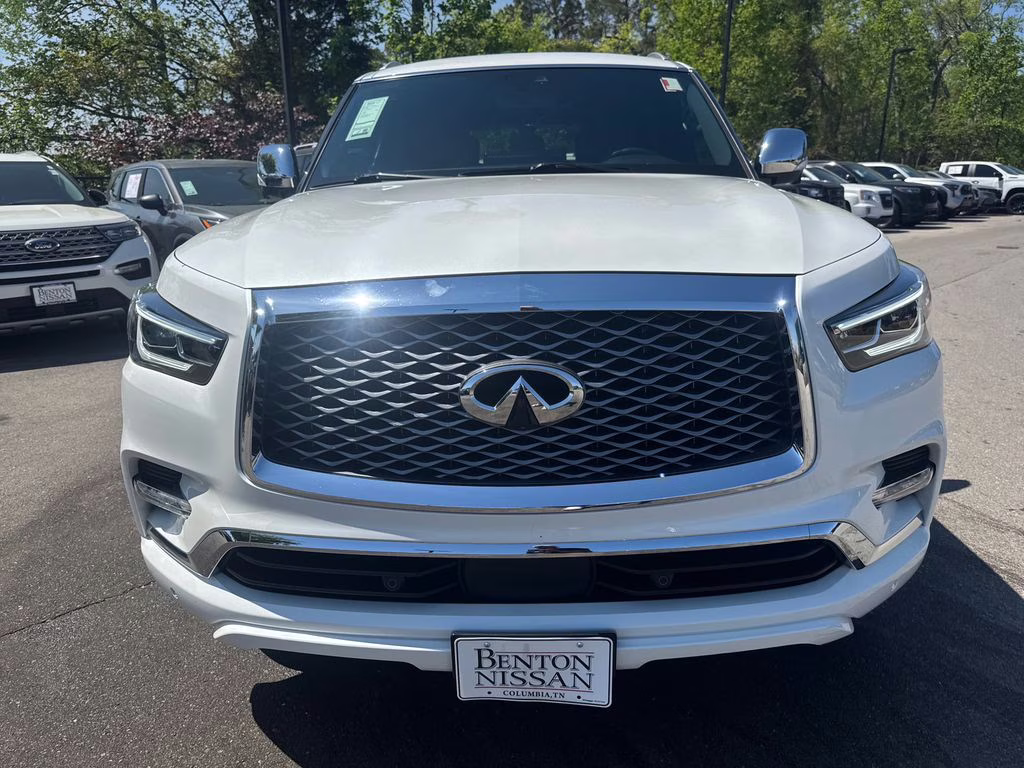 2023 Moonstone White INFINITI QX80 Sensory 4X4 SUV