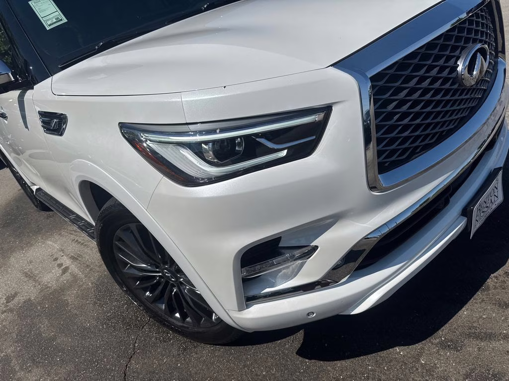 2023 Moonstone White INFINITI QX80 Sensory 4X4 SUV