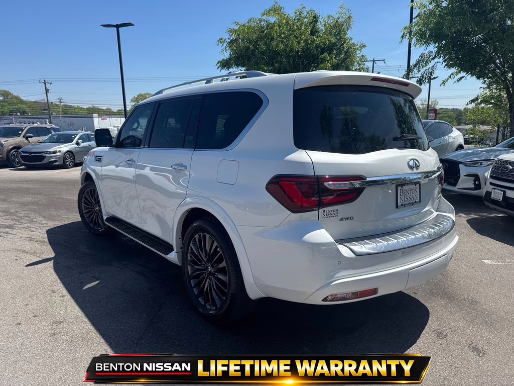 2023 Moonstone White INFINITI QX80 Sensory 4X4 SUV