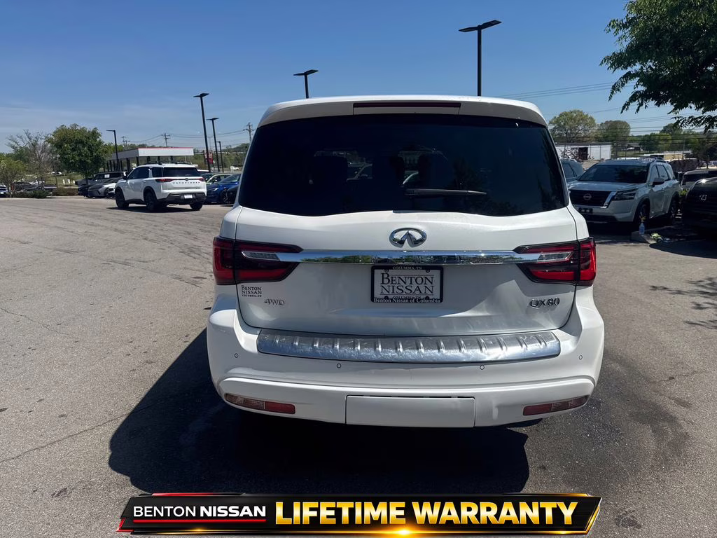 2023 Moonstone White INFINITI QX80 Sensory 4X4 SUV