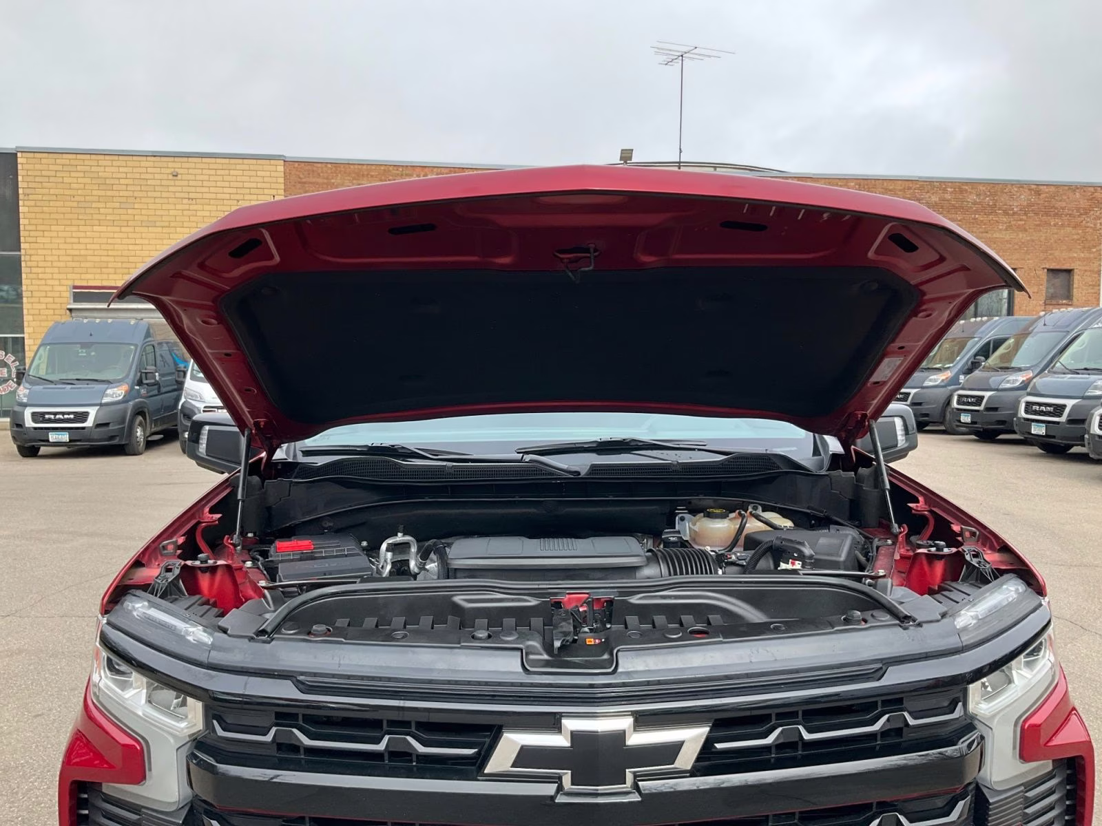 2023 Radiant Red Tintcoat Chevrolet Silverado 1500 LT Trail Boss 4X4 Truck