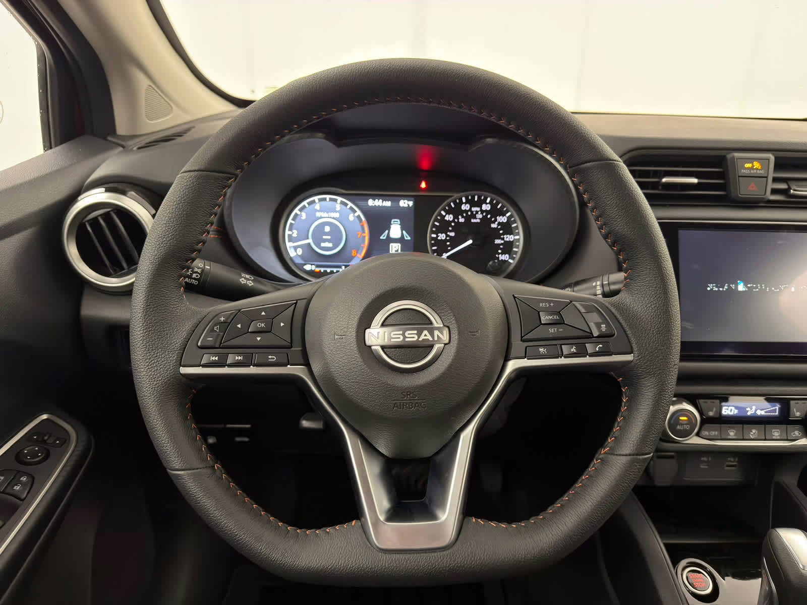 2025 Scarlet Ember Tintcoat Nissan Versa SR FWD Sedan