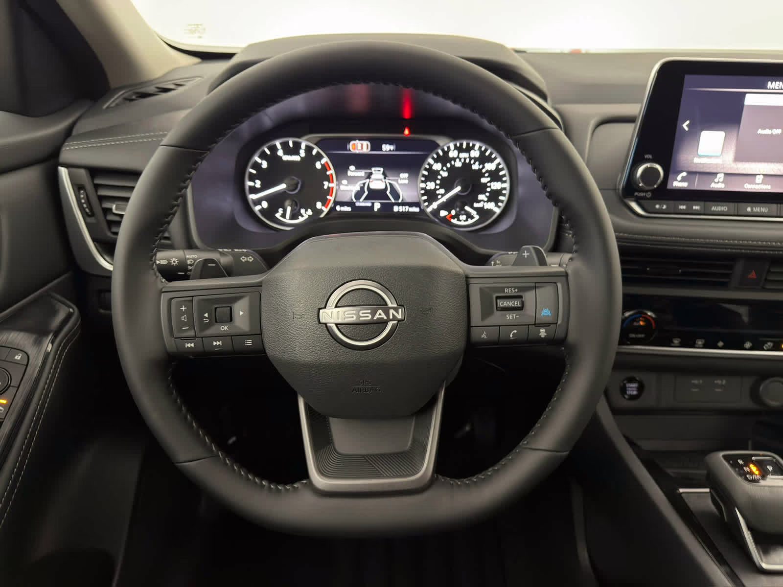 2026 Everest White Pearl Tricoat Nissan Rogue SV FWD SUV