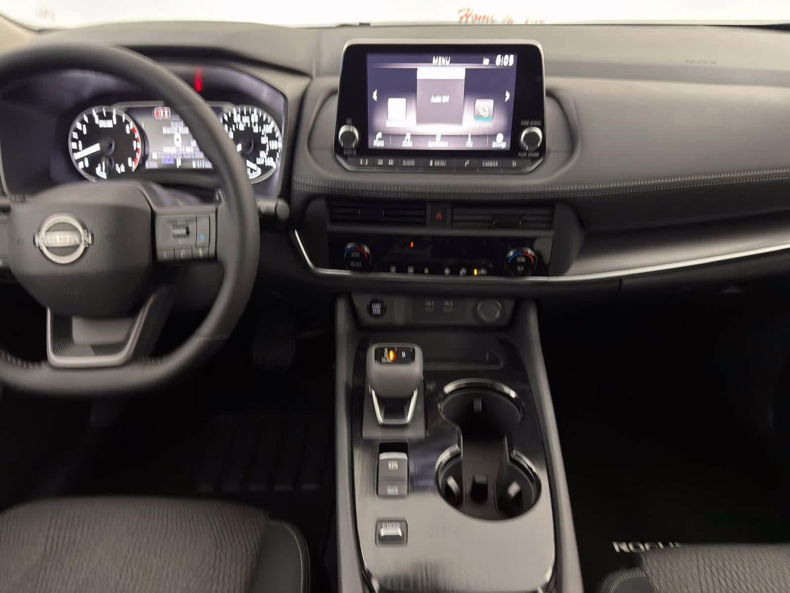 2026 Everest White Pearl Tricoat Nissan Rogue SV FWD SUV
