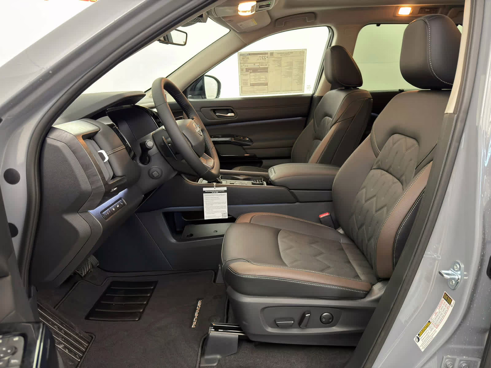 2026 Boulder Gray Pearl Nissan Pathfinder Platinum 4X4 SUV