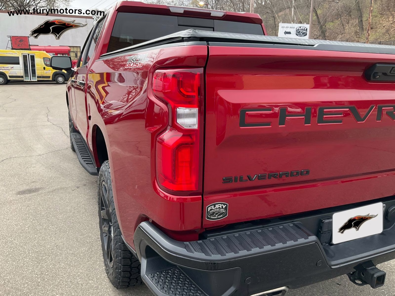 2023 Radiant Red Tintcoat Chevrolet Silverado 1500 LT Trail Boss 4X4 Truck