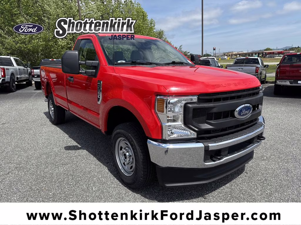 2022 Race Red Ford Super Duty F-350 SRW XL 4X4 Truck