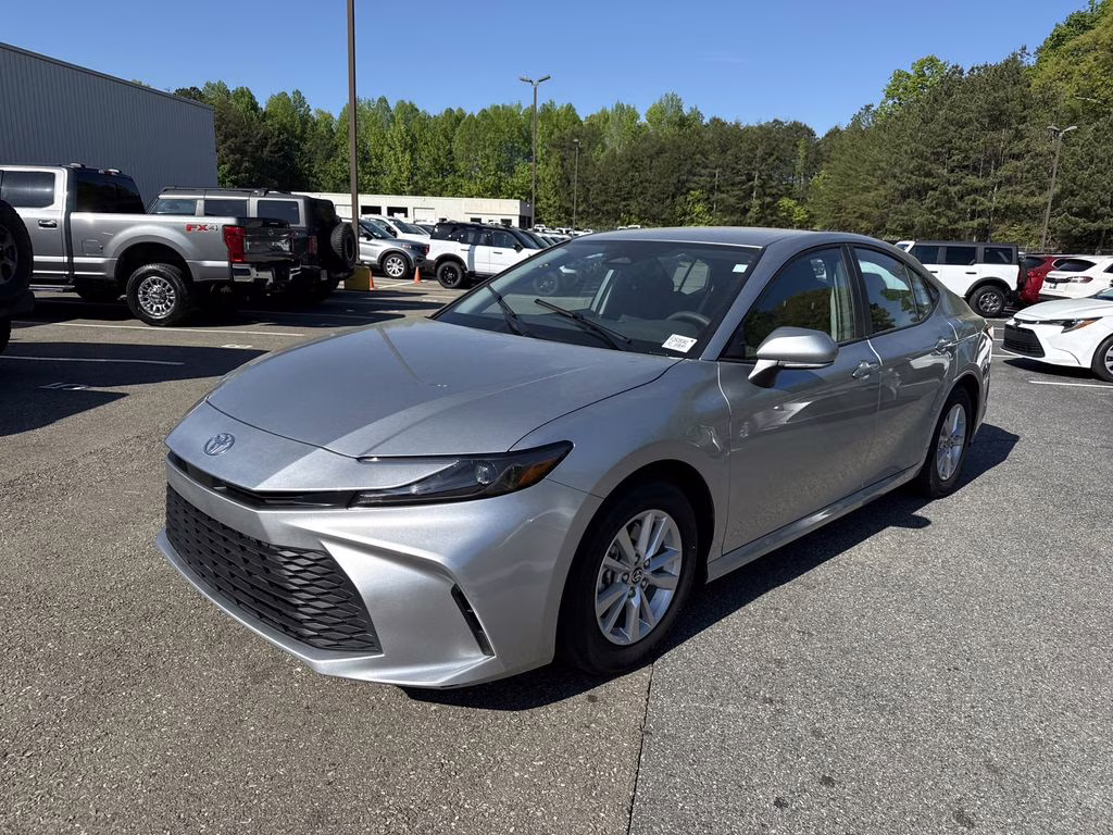 2025 Celestial Silver Metallic Toyota Camry LE FWD Sedan