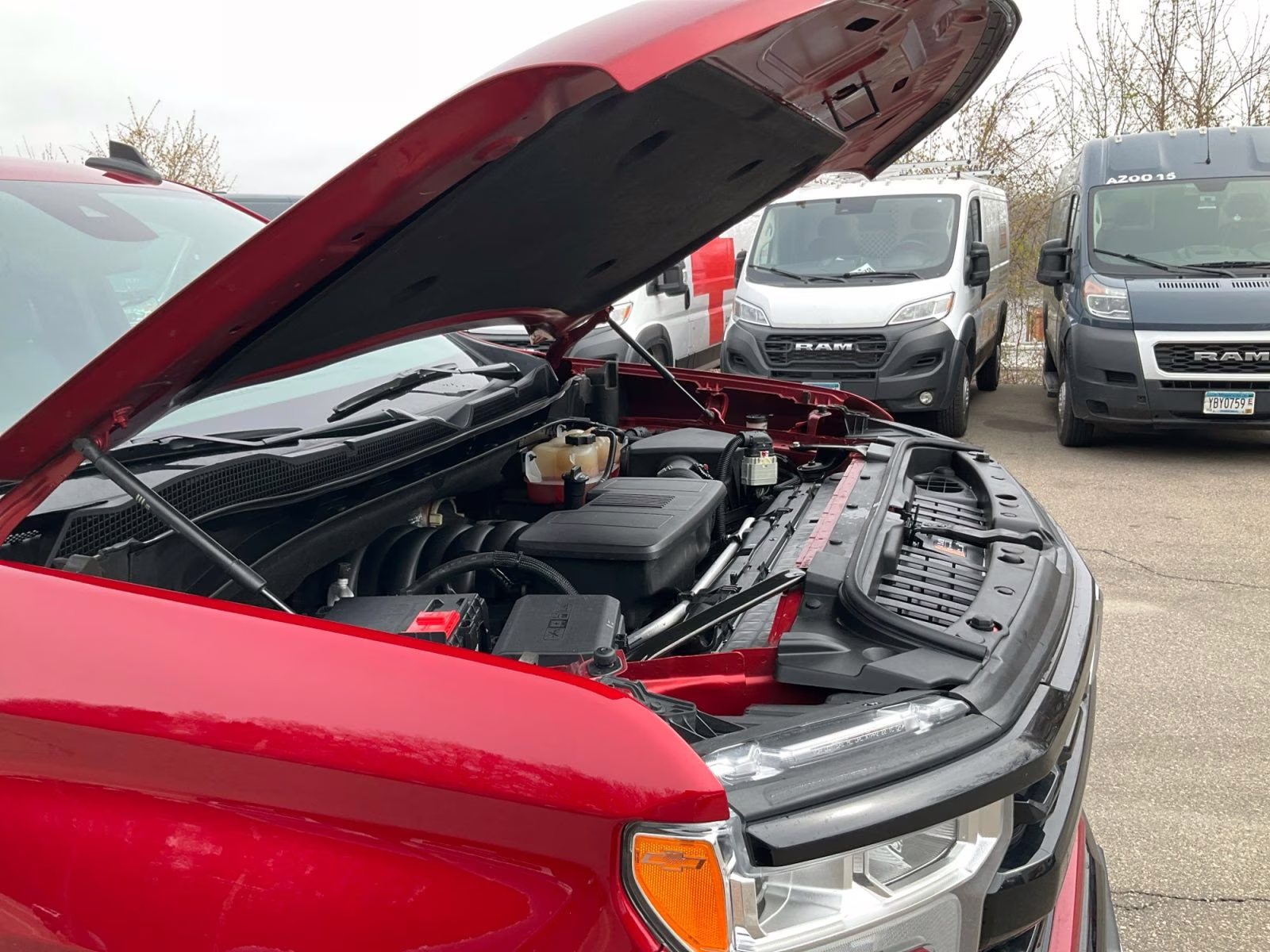 2023 Radiant Red Tintcoat Chevrolet Silverado 1500 LT Trail Boss 4X4 Truck