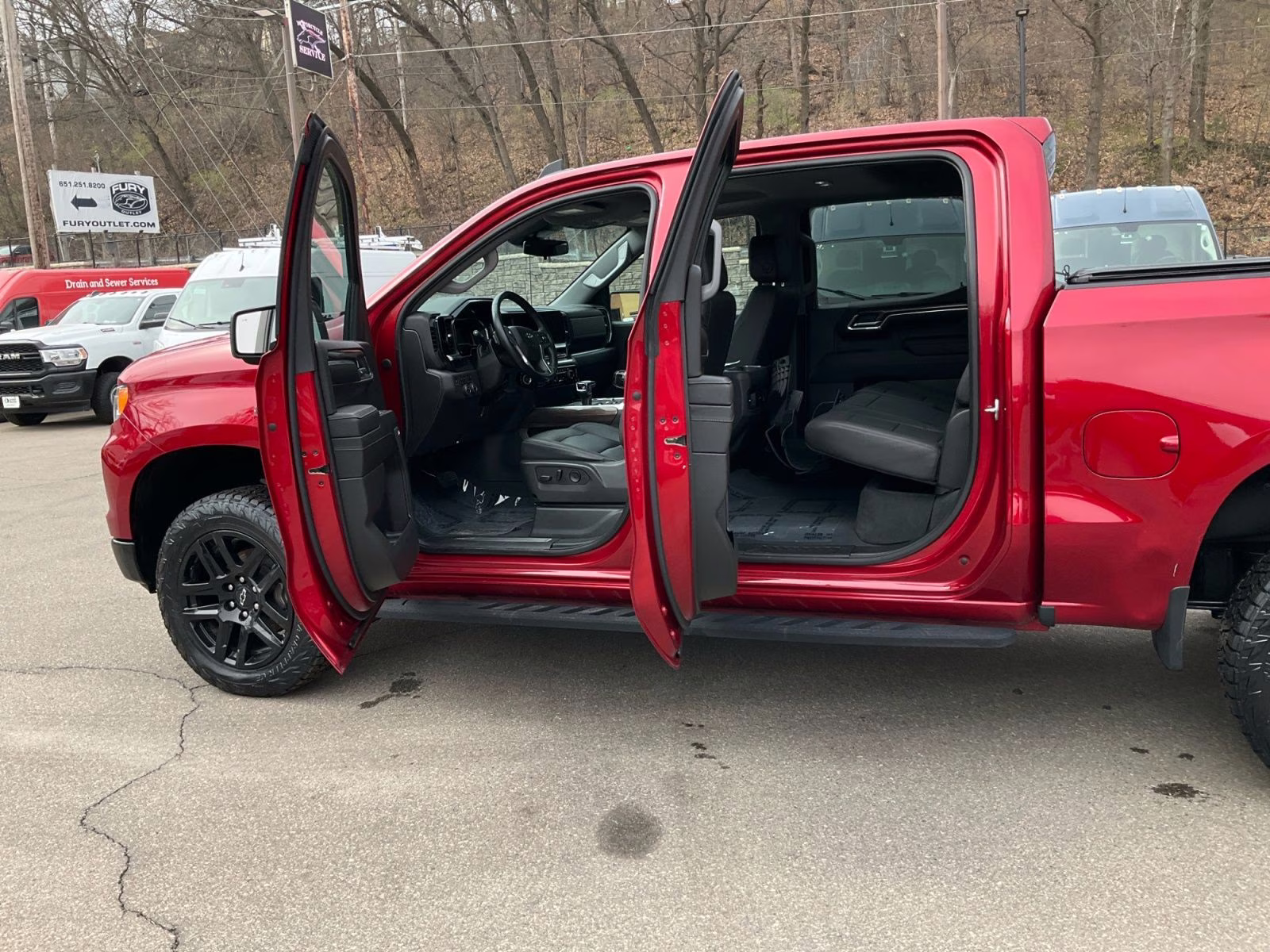 2023 Radiant Red Tintcoat Chevrolet Silverado 1500 LT Trail Boss 4X4 Truck