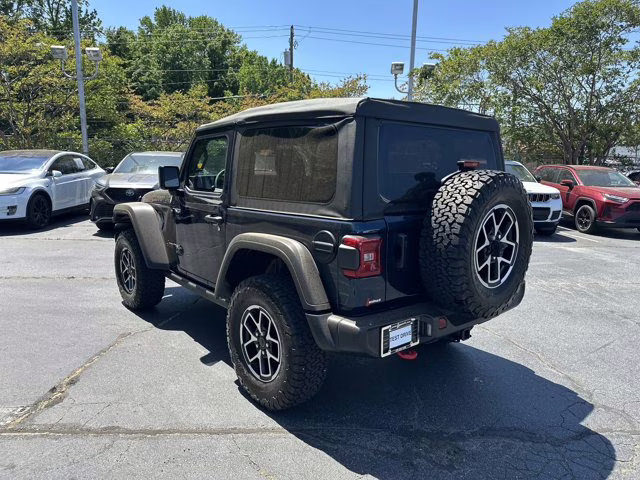 2025 Fathom Blue Pearlcoat Jeep Wrangler Rubicon 4X4 Convertible