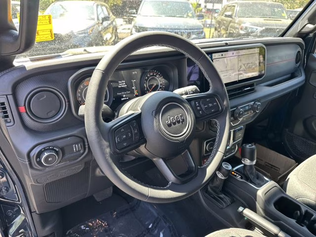 2025 Fathom Blue Pearlcoat Jeep Wrangler Rubicon 4X4 Convertible