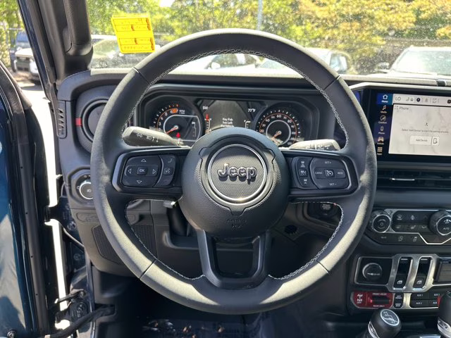 2025 Fathom Blue Pearlcoat Jeep Wrangler Rubicon 4X4 Convertible