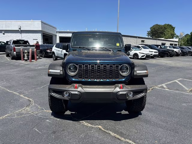 2025 Fathom Blue Pearlcoat Jeep Wrangler Rubicon 4X4 Convertible