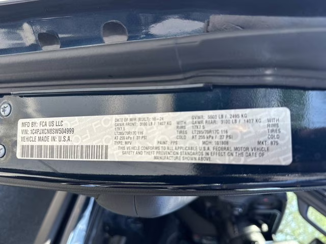 2025 Fathom Blue Pearlcoat Jeep Wrangler Rubicon 4X4 Convertible