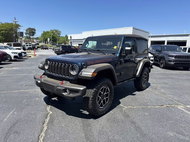 2025 Fathom Blue Pearlcoat Jeep Wrangler Rubicon 4X4 Convertible