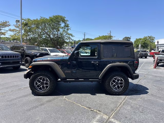 2025 Fathom Blue Pearlcoat Jeep Wrangler Rubicon 4X4 Convertible