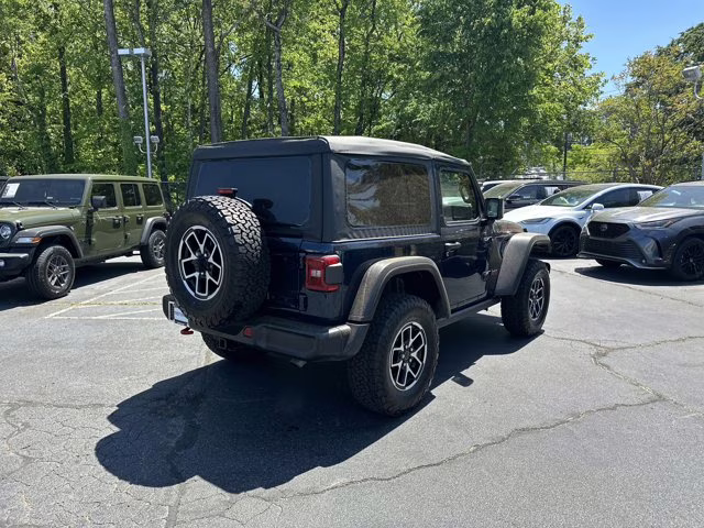2025 Fathom Blue Pearlcoat Jeep Wrangler Rubicon 4X4 Convertible