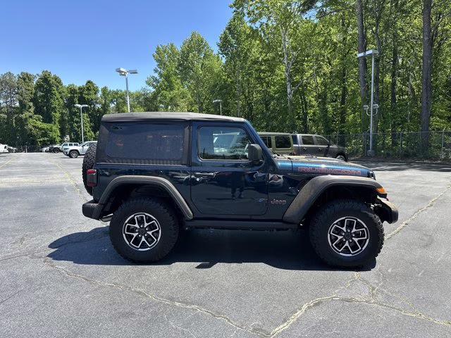 2025 Fathom Blue Pearlcoat Jeep Wrangler Rubicon 4X4 Convertible