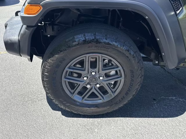 2024 Sarge Green Clearcoat Jeep Wrangler Sport S 4X4 Convertible