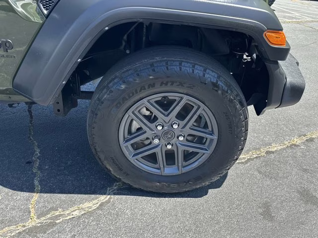 2024 Sarge Green Clearcoat Jeep Wrangler Sport S 4X4 Convertible