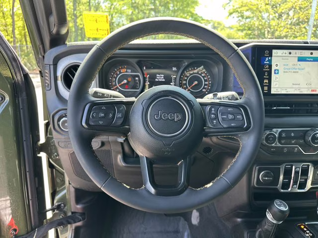 2024 Sarge Green Clearcoat Jeep Wrangler Sport S 4X4 Convertible