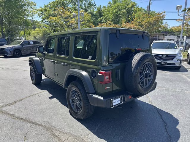 2024 Sarge Green Clearcoat Jeep Wrangler Sport S 4X4 Convertible