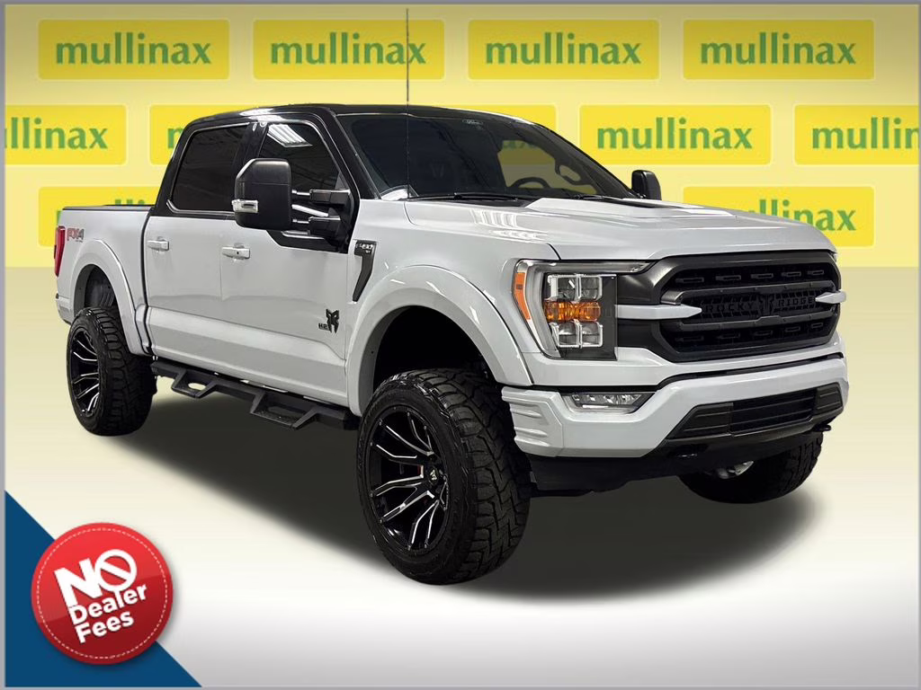 2021 White Metallic Ford F-150 XLT 4X4 Truck