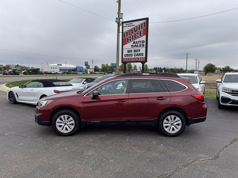 2017 Venetian Red Pearl Subaru Outback 2.5i Premium AWD Crossover