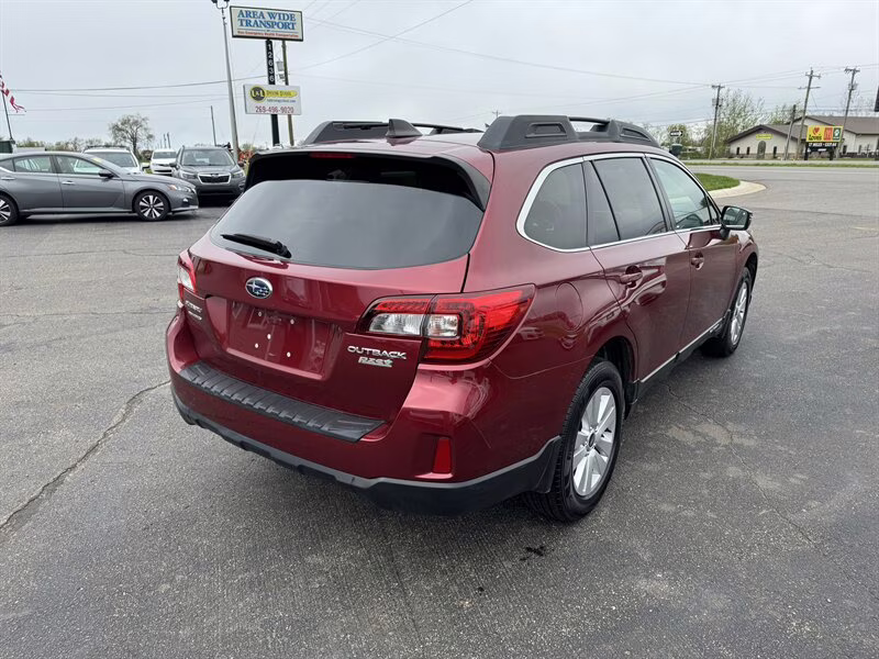 2017 Venetian Red Pearl Subaru Outback 2.5i Premium AWD Crossover