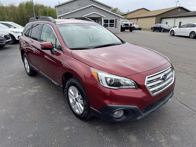 2017 Venetian Red Pearl Subaru Outback 2.5i Premium AWD Crossover