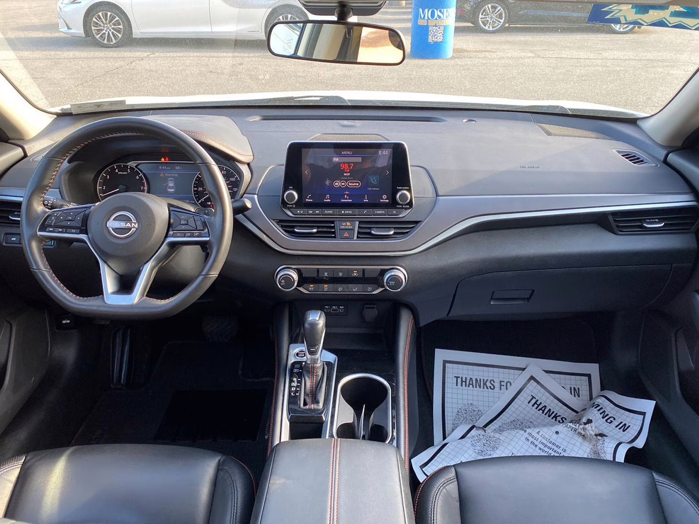 2024 Glacier White Nissan Altima 2.5 SR FWD Sedan