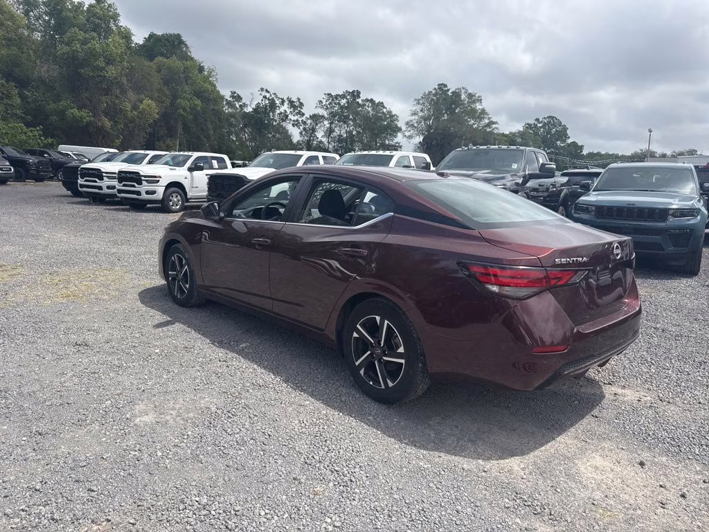 2025 Rosewood Metallic Nissan Sentra SV FWD Sedan