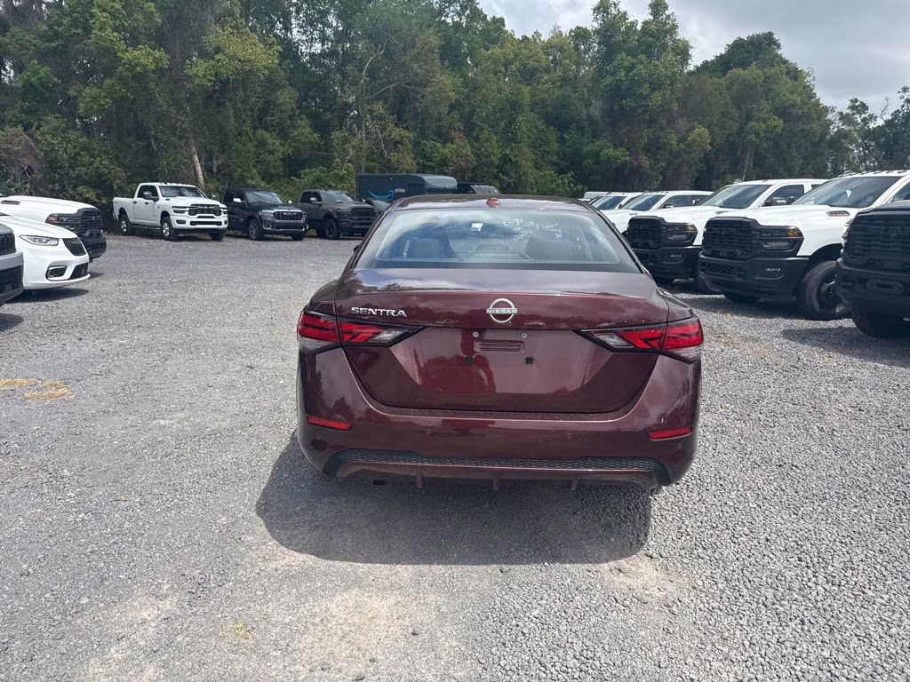 2025 Rosewood Metallic Nissan Sentra SV FWD Sedan