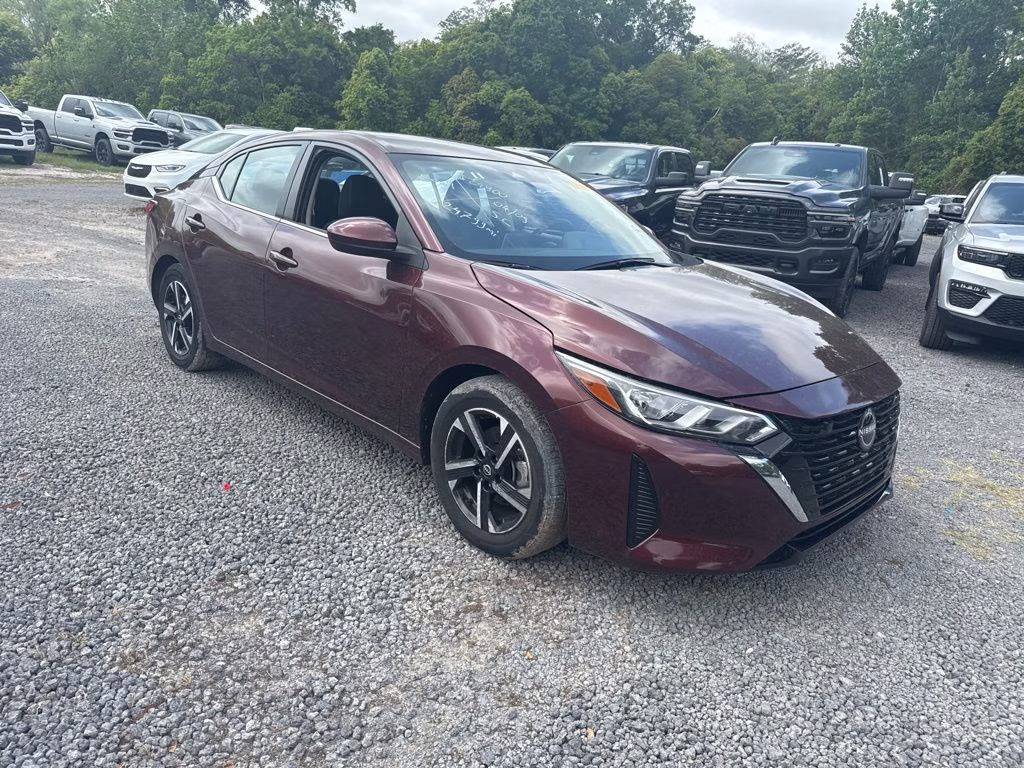2025 Rosewood Metallic Nissan Sentra SV FWD Sedan