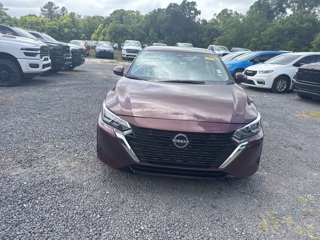 2025 Rosewood Metallic Nissan Sentra SV FWD Sedan