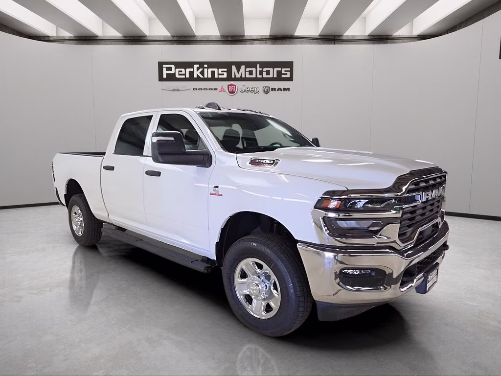 2026 Bright White Clearcoat Ram 3500 Tradesman 4X4 Truck