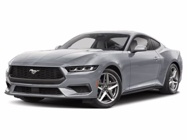 2026 Silver Metallic Ford Mustang EcoBoost RWD Coupe